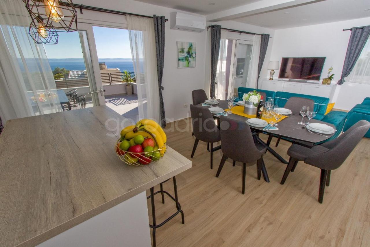 Penthouse With Panoramic View Ally Makarska Exterior foto